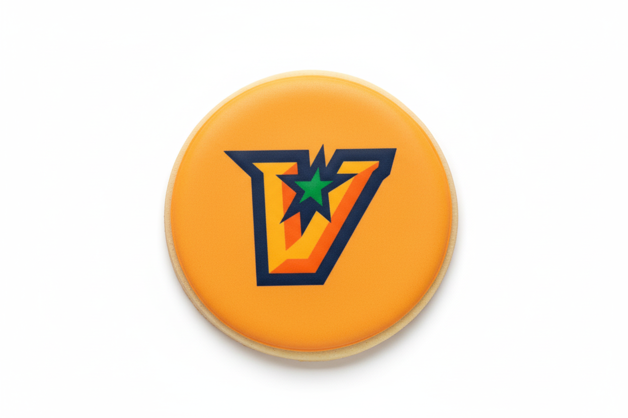 Vaquero Logo Custom Cookies