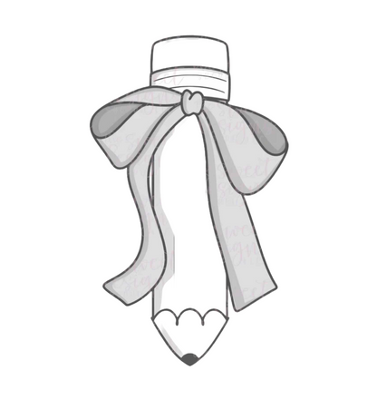 Pencil w ribbon stl